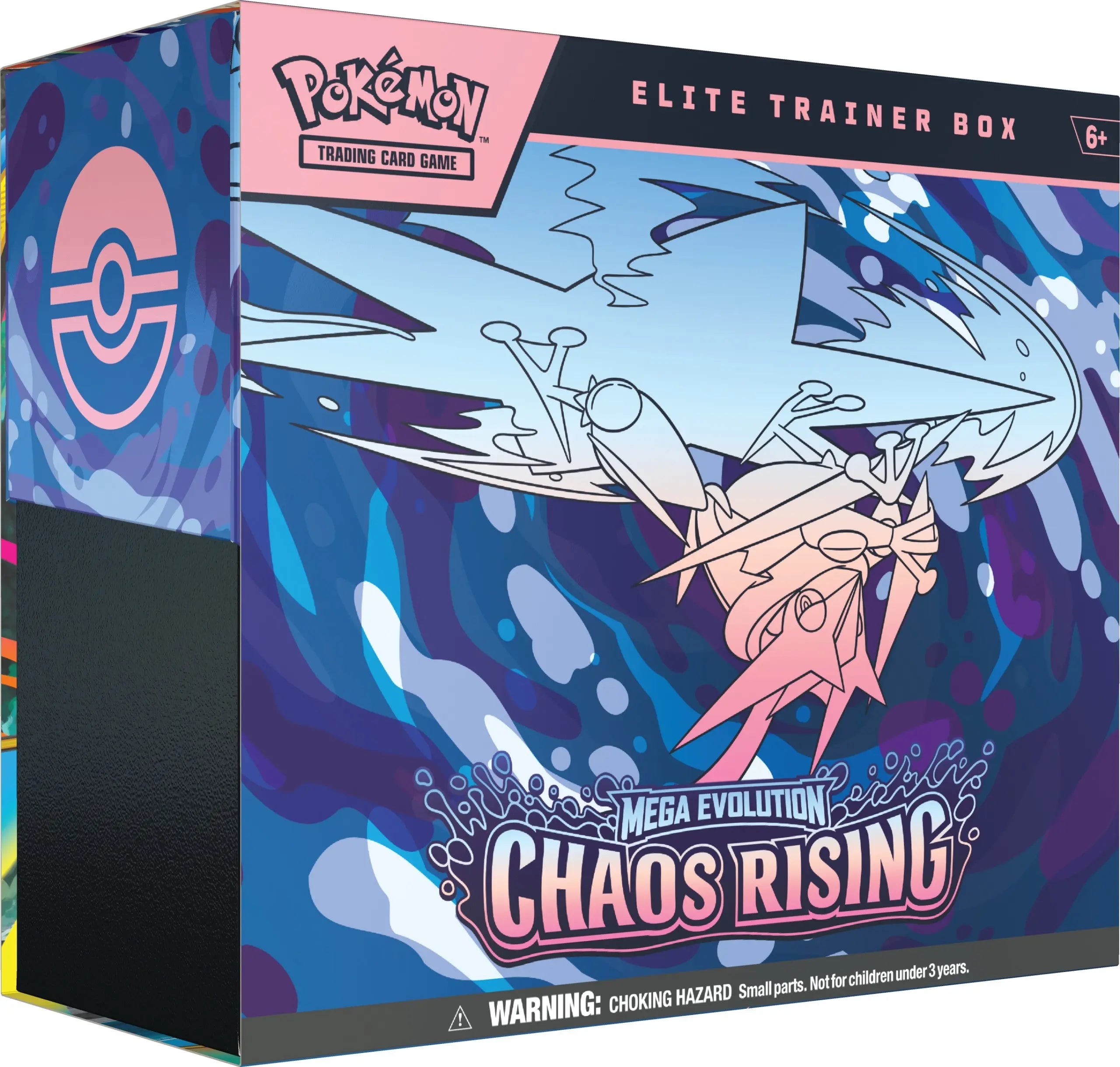 Pokémon Mega Evolution – Chaos Rising Elite Trainer Box | Sealed ETB | Limited Release (Pre-Order May 22 Release) Pokémon Pulls