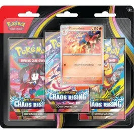 Pokémon TCG: Mega Evolution — Chaos Rising Blister Pack | Promo Card & Coin | Pre-Order May 22 Release Pokémon Pulls